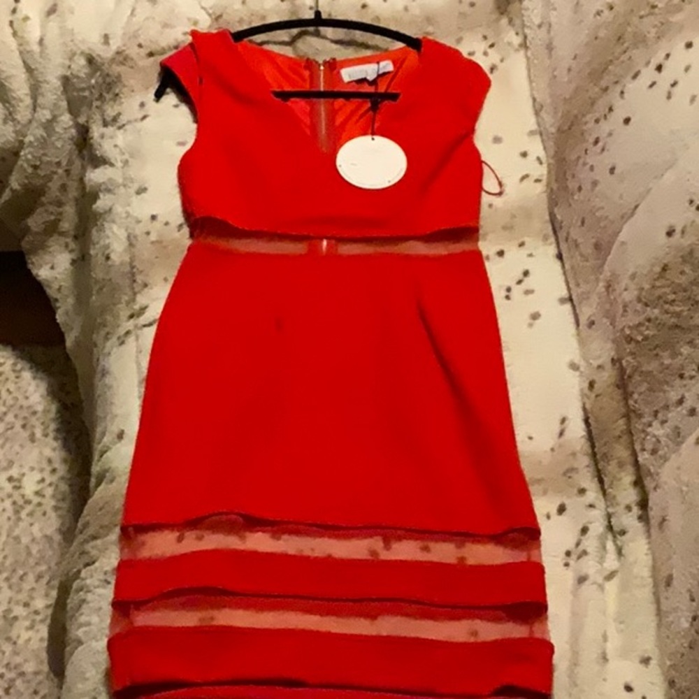 Madison square kiss & tell mini dress